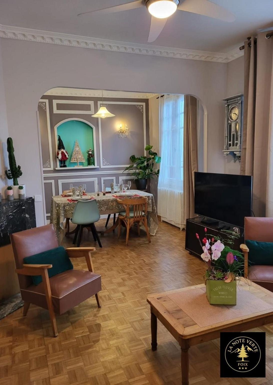 La Note Verte - Parking Gratuit Devant L'Entree Foix Zewnętrze zdjęcie